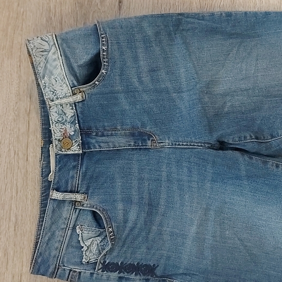 Sundance Patch Work Jeans Magnolia Fit Size 28 - Picture 4 of 7